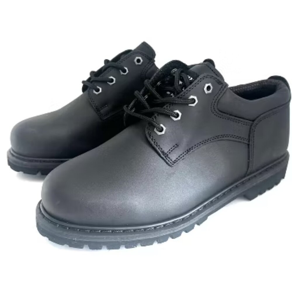 Men's Honchos Steel Toe Oxford Shoes, Black, 7